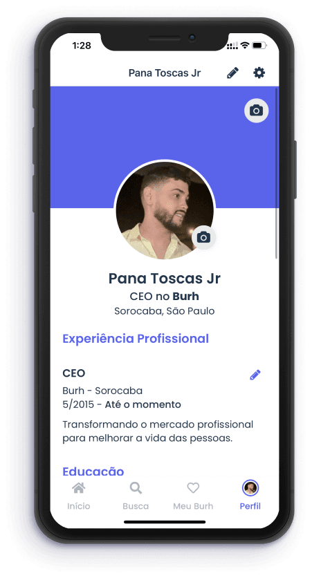 Your Free Professional Profile, for real.